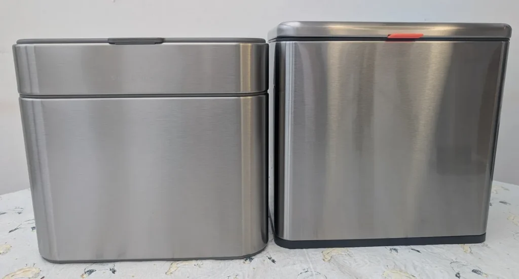 mBbillion next to the simplehuman.